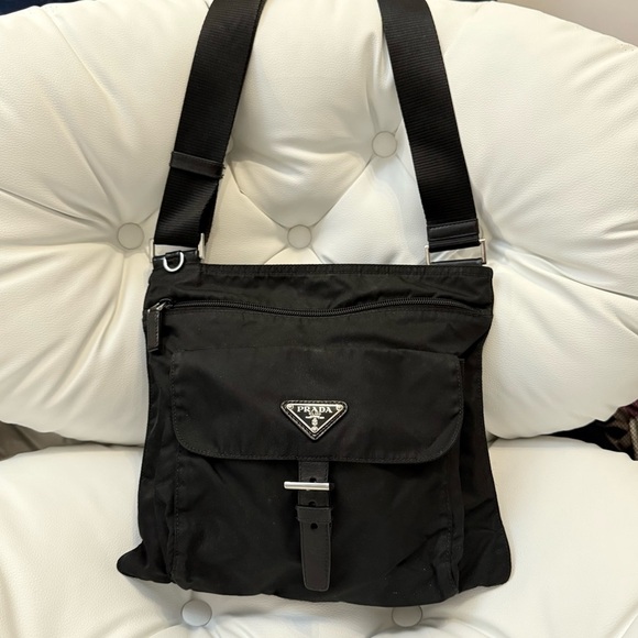 Prada Handbags - Prada Tessuto Nylon Messenger bag